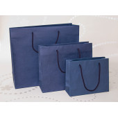 modré tašky - matné lamino