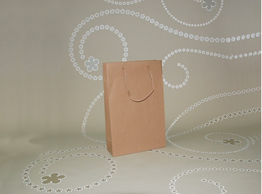 Hnedá EKO Premium taška 16x8x25 cm 