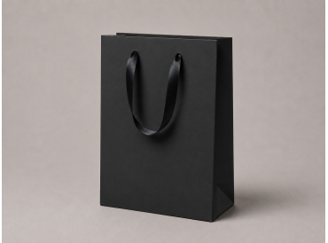 16x8x25 cm matt black 16 satin