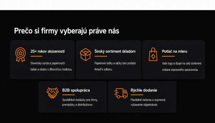 Prečo si vybrať nás